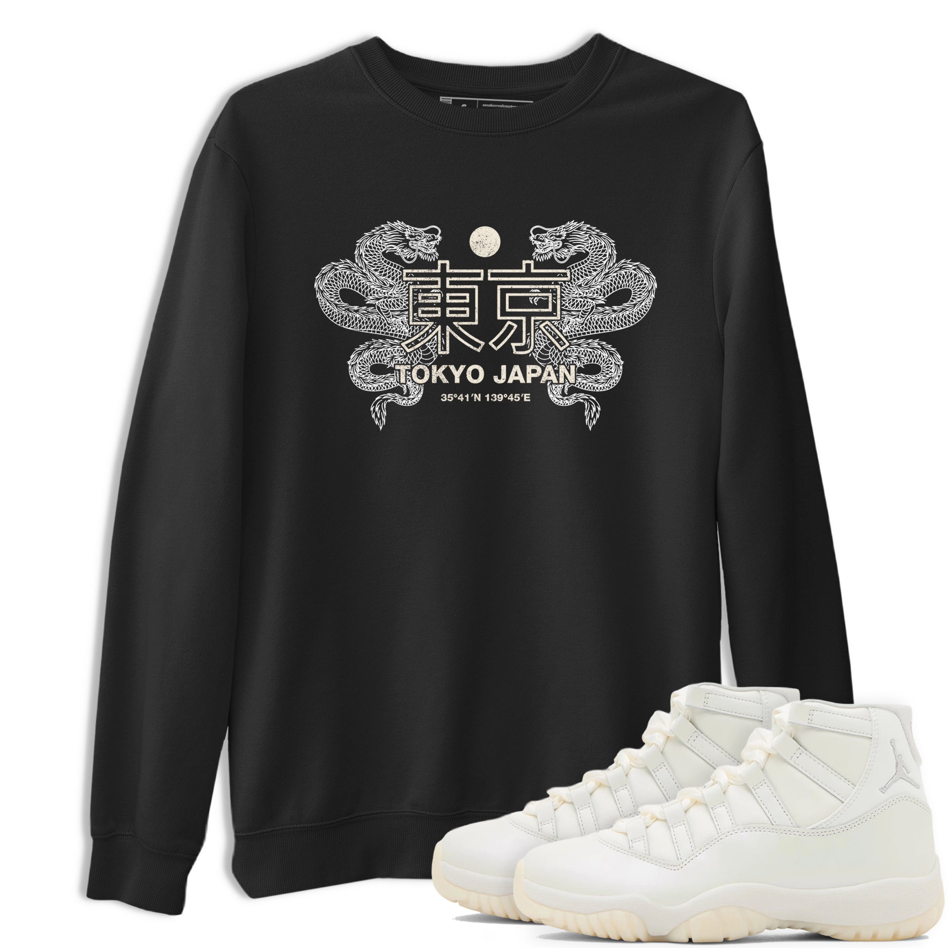 Tokyo Dragons SNRT Sneaker Tees - Air Jordan 11 Pearl - SNRT Sneaker T-shirts
