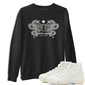 Tokyo Dragons SNRT Sneaker Tees - Air Jordan 11 Pearl - SNRT Sneaker T-shirts