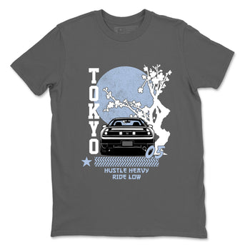 Sneakerfit for Sneakerheads – Sneaker Tees To Match Air Jordan 5 Wolf Grey Sneakers – Tokyo Drift Tee Cool Grey 2