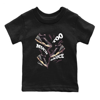 3s A Ma Maniere x Black shirts to match jordans Too Much Sauce sneaker match tees A Ma Maniere x Air Jordan 3 _hile You Were Sleeping_neaker Release Tees Youth Baby Black 2 crew neck shirts