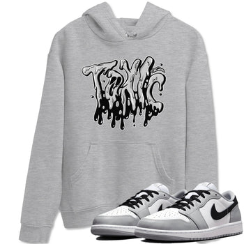 1s Wolf Grey shirts to match jordans Toxic sneaker match tees Air Jordan 1 Wolf Grey SNRT Sneaker Tees streetwear brand Heather Grey 1 unisex cotton tee