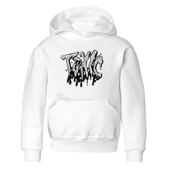 1s Wolf Grey shirts to match jordans Toxic sneaker match tees Air Jordan 1 Wolf Grey SNRT Sneaker Tees streetwear brand Baby and Youth White 2 cotton tee