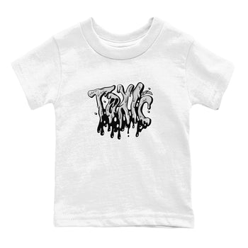 1s Wolf Grey shirts to match jordans Toxic sneaker match tees Air Jordan 1 Wolf Grey SNRT Sneaker Tees streetwear brand Baby and Youth White 2 cotton tee