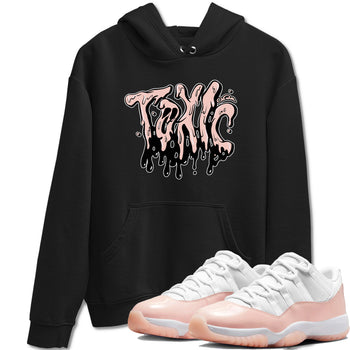 11s Legend Pink shirts to match jordans Toxic sneaker match tees Air Jordan 11 Legend Pink SNRT Sneaker Tees streetwear brand Black 1 unisex cotton tee