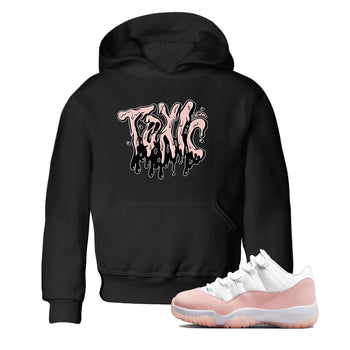 11s Legend Pink shirts to match jordans Toxic sneaker match tees Air Jordan 11 Legend Pink SNRT Sneaker Tees streetwear brand Baby and Youth Black 1 cotton tee