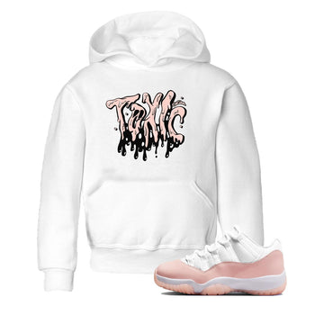 11s Legend Pink shirts to match jordans Toxic sneaker match tees Air Jordan 11 Legend Pink SNRT Sneaker Tees streetwear brand Baby and Youth White 1 cotton tee