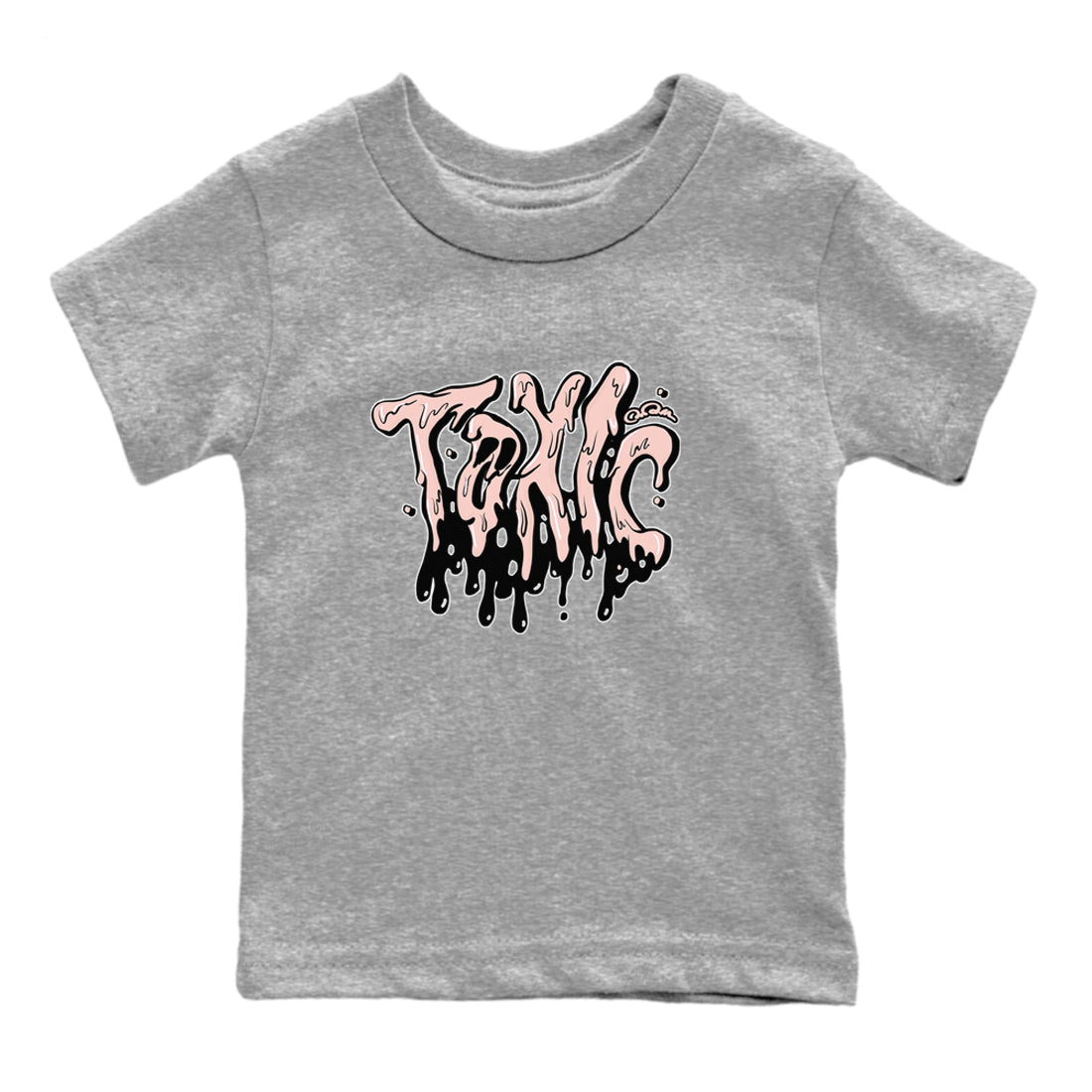 11s Legend Pink shirts to match jordans Toxic sneaker match tees Air Jordan 11 Legend Pink SNRT Sneaker Tees streetwear brand Baby and Youth Heather Grey 2 cotton tee