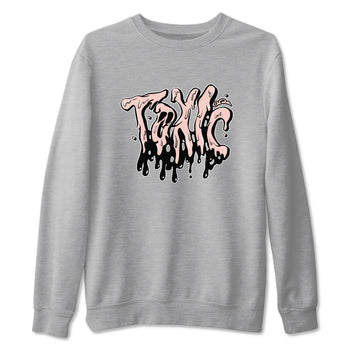 11s Legend Pink shirts to match jordans Toxic sneaker match tees Air Jordan 11 Legend Pink SNRT Sneaker Tees streetwear brand Heather Grey 2 unisex cotton tee