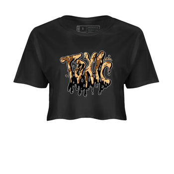 AJ3 Desert Camo shirts to match jordans Toxic sneaker match tees Air Jordan 3 Desert Camo SNRT Sneaker Tees streetwear brand Black 2 crop tee