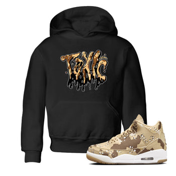 AJ3 Desert Camo shirts to match jordans Toxic sneaker match tees Air Jordan 3 Desert Camo SNRT Sneaker Tees streetwear brand Baby and Youth Black 1 cotton tee