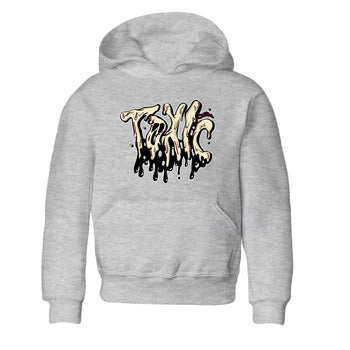 4s A Ma Maniere x Fossil Stone shirts to match jordans Toxic sneaker match tees Air Jordan 4 A Ma Maniere x Fossil Stone match shoes to clothes SNRT Sneaker Tees Youth Baby Heather Grey 2 tee