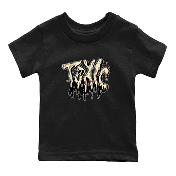 4s A Ma Maniere x Fossil Stone shirts to match jordans Toxic sneaker match tees Air Jordan 4 A Ma Maniere x Fossil Stone match shoes to clothes SNRT Sneaker Tees Youth Baby Black 2 tee