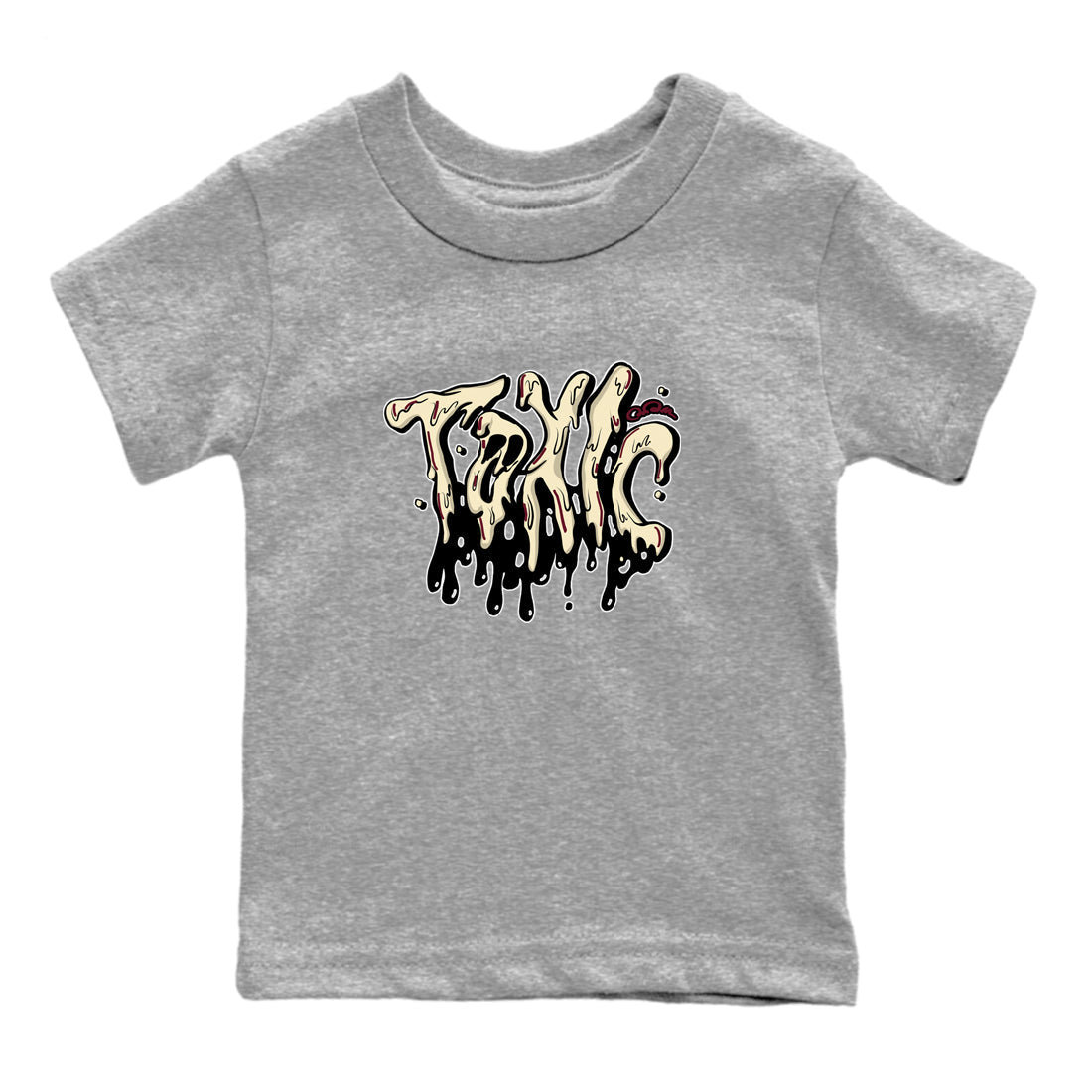 4s A Ma Maniere x Fossil Stone shirts to match jordans Toxic sneaker match tees Air Jordan 4 A Ma Maniere x Fossil Stone match shoes to clothes SNRT Sneaker Tees Youth Baby Heather Grey 2 tee