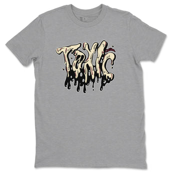 4s A Ma Maniere x Fossil Stone shirts to match jordans Toxic sneaker match tees Air Jordan 4 A Ma Maniere x Fossil Stone match shoes to clothes SNRT Sneaker Tees unisex cotton Heather Grey 2 shirts