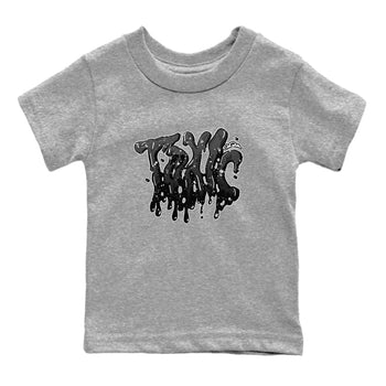 4s Fear shirts to match jordans Toxic sneaker match tees Air Jordan 4 Fear match shoes to clothes SNRT Sneaker Tees Youth Baby Heather Grey 2 tee