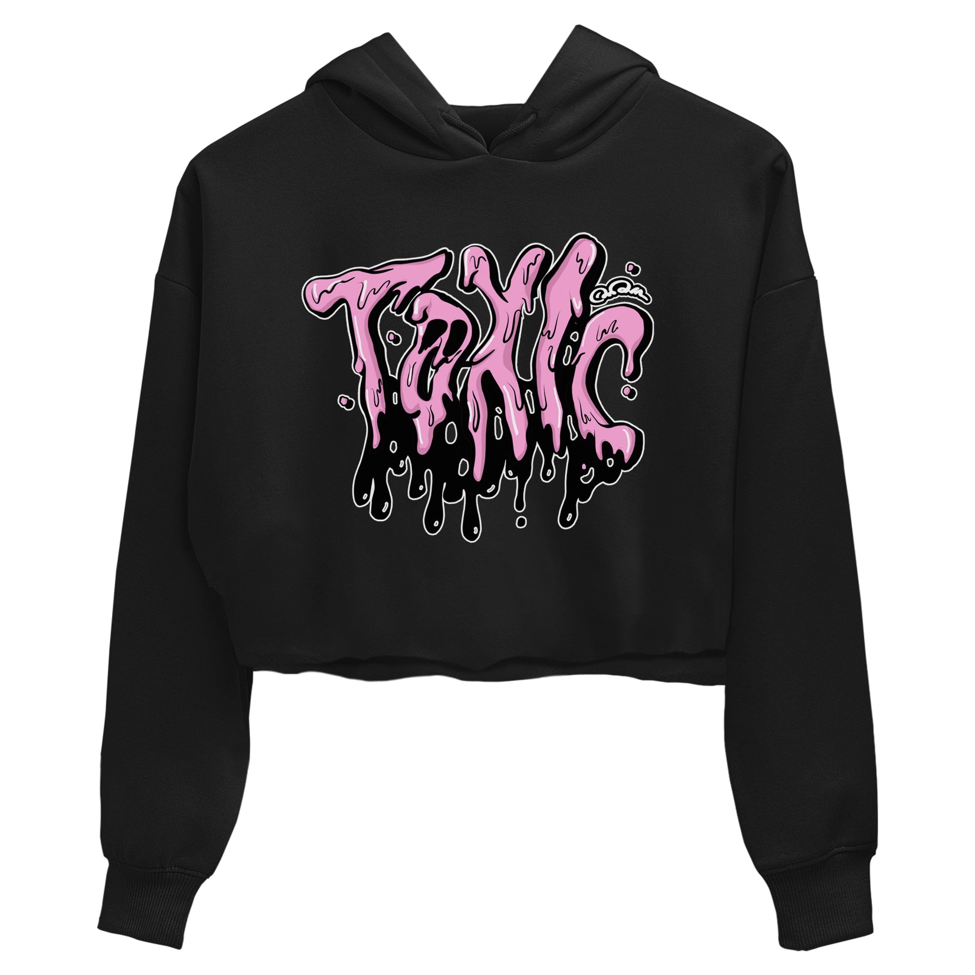 4s Orchid t-shirts to match sneakers Toxic sneaker match tees Air Jordan 4 Orchid match shoes to clothes SNRT Sneaker Tees unisex cotton Black 2 crop tee