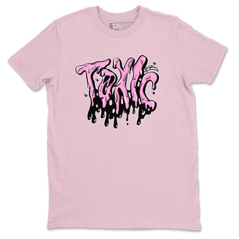 4s Orchid t-shirts to match sneakers Toxic sneaker match tees Air Jordan 4 Orchid match shoes to clothes SNRT Sneaker Tees unisex cotton Pink 2 shirts