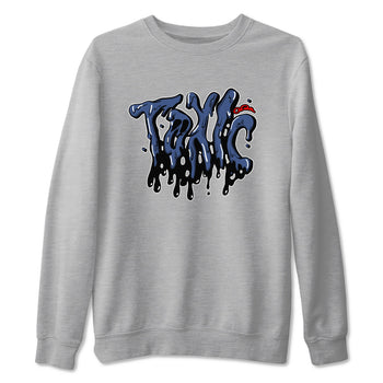 6s White And Midnight Navy shirts to match jordans Toxic sneaker match tees Air Jordan 6 White And Midnight Navy SNRT Sneaker Tees streetwear brand Heather Grey 2 unisex cotton tee