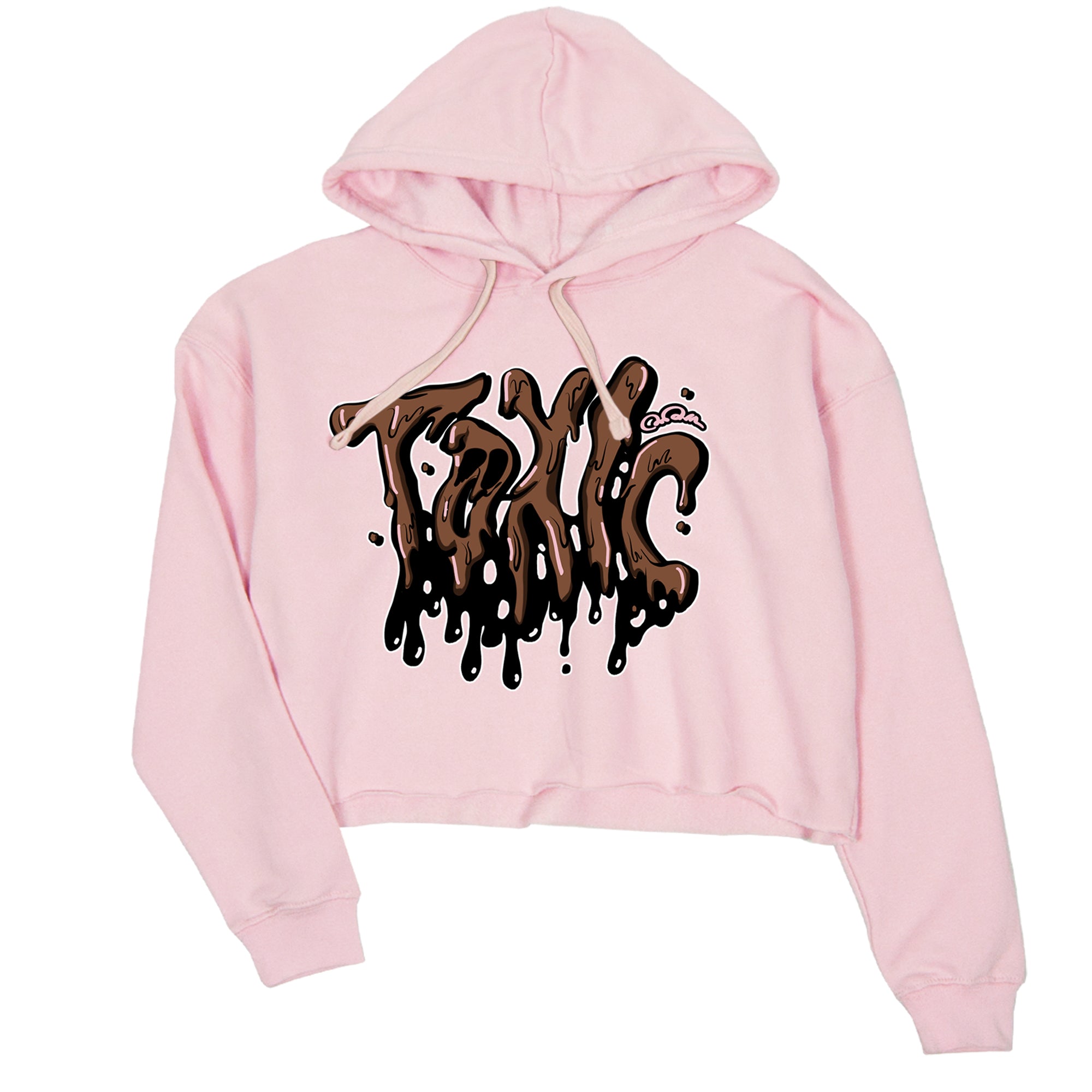 Dunk Cacao Wow And Pink Foam shirts to match jordans Toxic sneaker match tees Dunk Cacao Wow And Pink Foam SNRT Sneaker Tees streetwear brand Pink 2 crop tee