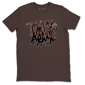 Dunk Cacao Wow And Pink Foam shirts to match jordans Toxic sneaker match tees Dunk Cacao Wow And Pink Foam SNRT Sneaker Tees streetwear brand Dark Chocolate 2 unisex cotton tee