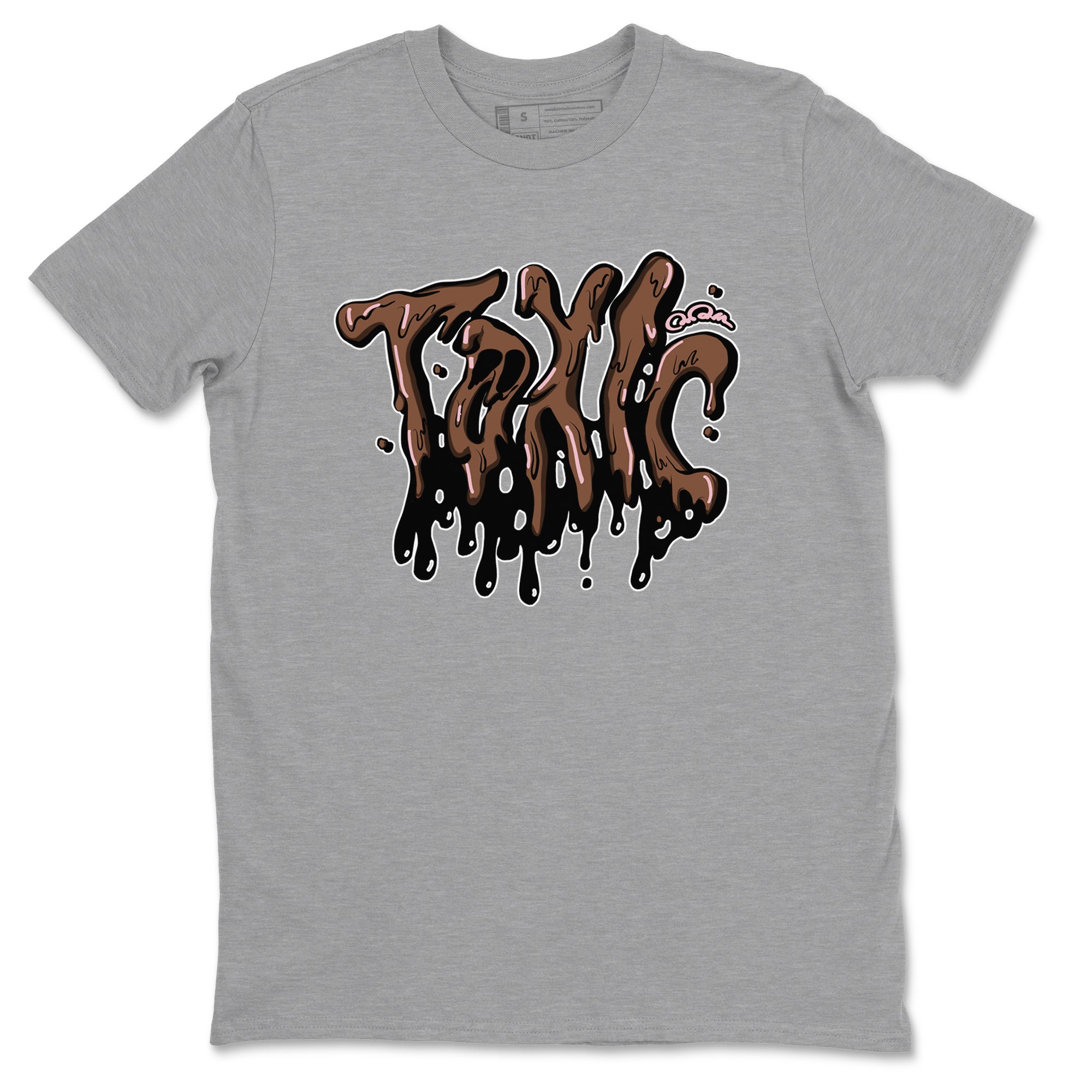 Dunk Cacao Wow And Pink Foam shirts to match jordans Toxic sneaker match tees Dunk Cacao Wow And Pink Foam SNRT Sneaker Tees streetwear brand Heather Grey 2 unisex cotton tee