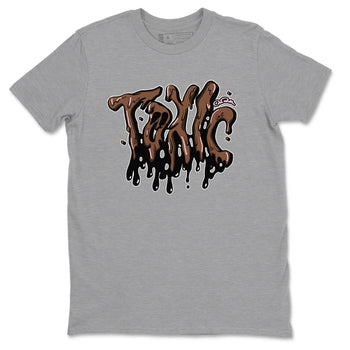 Dunk Cacao Wow And Pink Foam shirts to match jordans Toxic sneaker match tees Dunk Cacao Wow And Pink Foam SNRT Sneaker Tees streetwear brand Heather Grey 2 unisex cotton tee