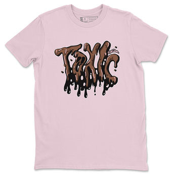 Dunk Cacao Wow And Pink Foam shirts to match jordans Toxic sneaker match tees Dunk Cacao Wow And Pink Foam SNRT Sneaker Tees streetwear brand Pink 2 unisex cotton tee