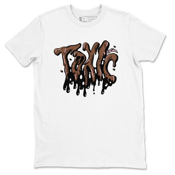 Dunk Cacao Wow And Pink Foam shirts to match jordans Toxic sneaker match tees Dunk Cacao Wow And Pink Foam SNRT Sneaker Tees streetwear brand White 2 unisex cotton tee