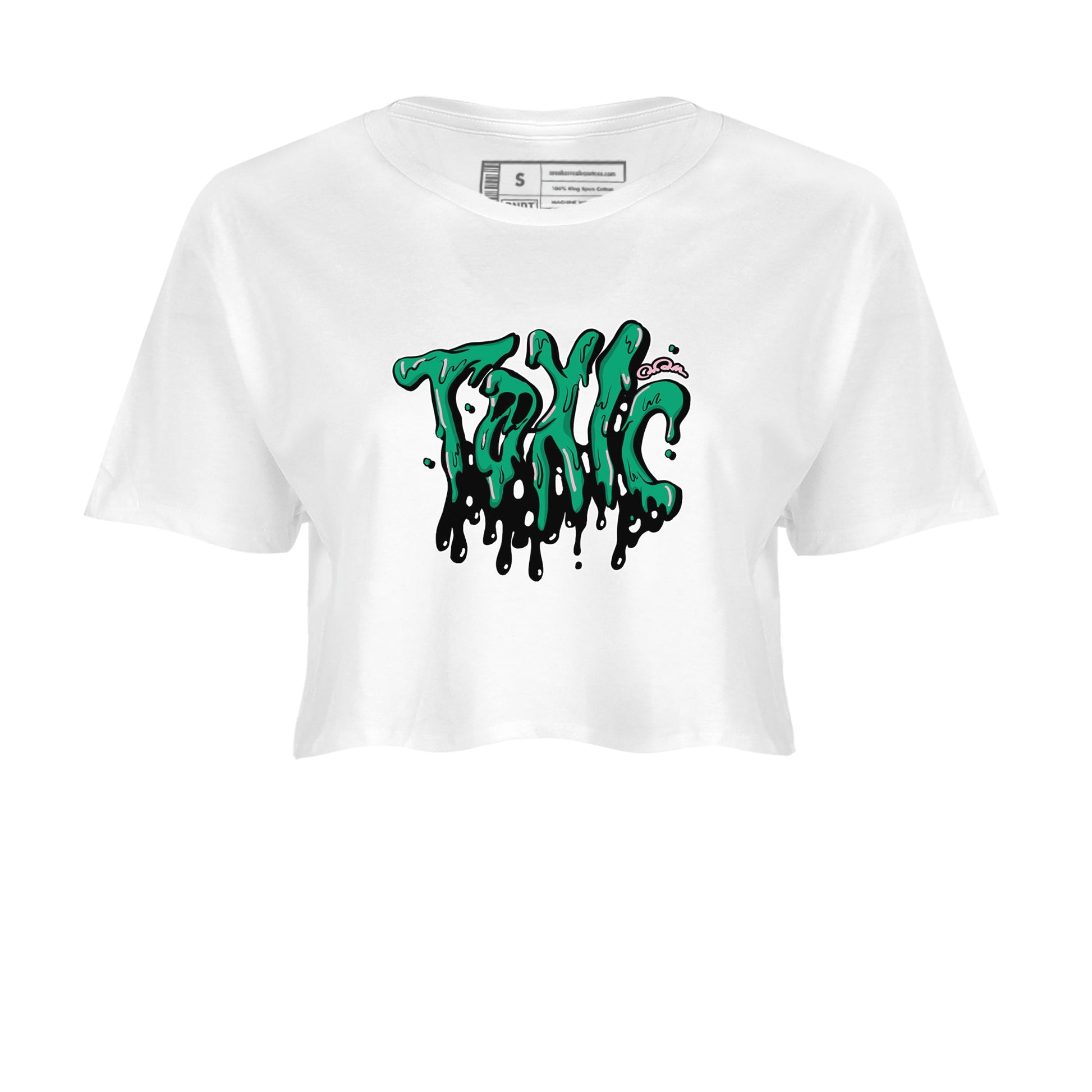 Dunk Low Medium Soft Pink Malachite shirt to match jordans Toxic sneaker tees Dunk Medium Soft Pink Malachite SNRT Sneaker Release Tees White 2 crop length shirt