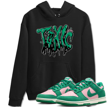 Dunk Low Medium Soft Pink Malachite shirt to match jordans Toxic sneaker tees Dunk Medium Soft Pink Malachite SNRT Sneaker Release Tees unisex cotton Black 1 crew neck shirt