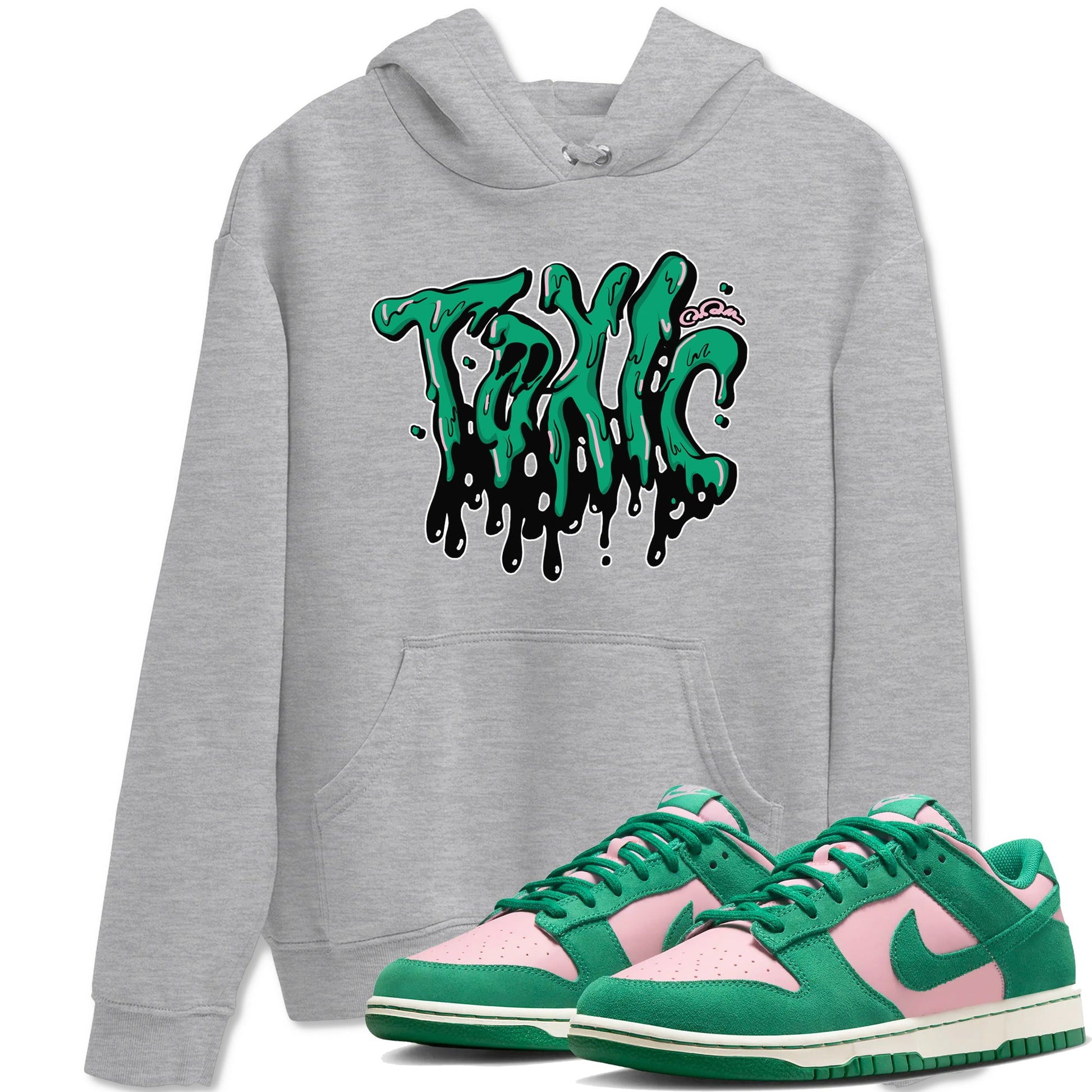Dunk Low Medium Soft Pink Malachite shirt to match jordans Toxic sneaker tees Dunk Medium Soft Pink Malachite SNRT Sneaker Release Tees unisex cotton Heather Grey 1 crew neck shirt