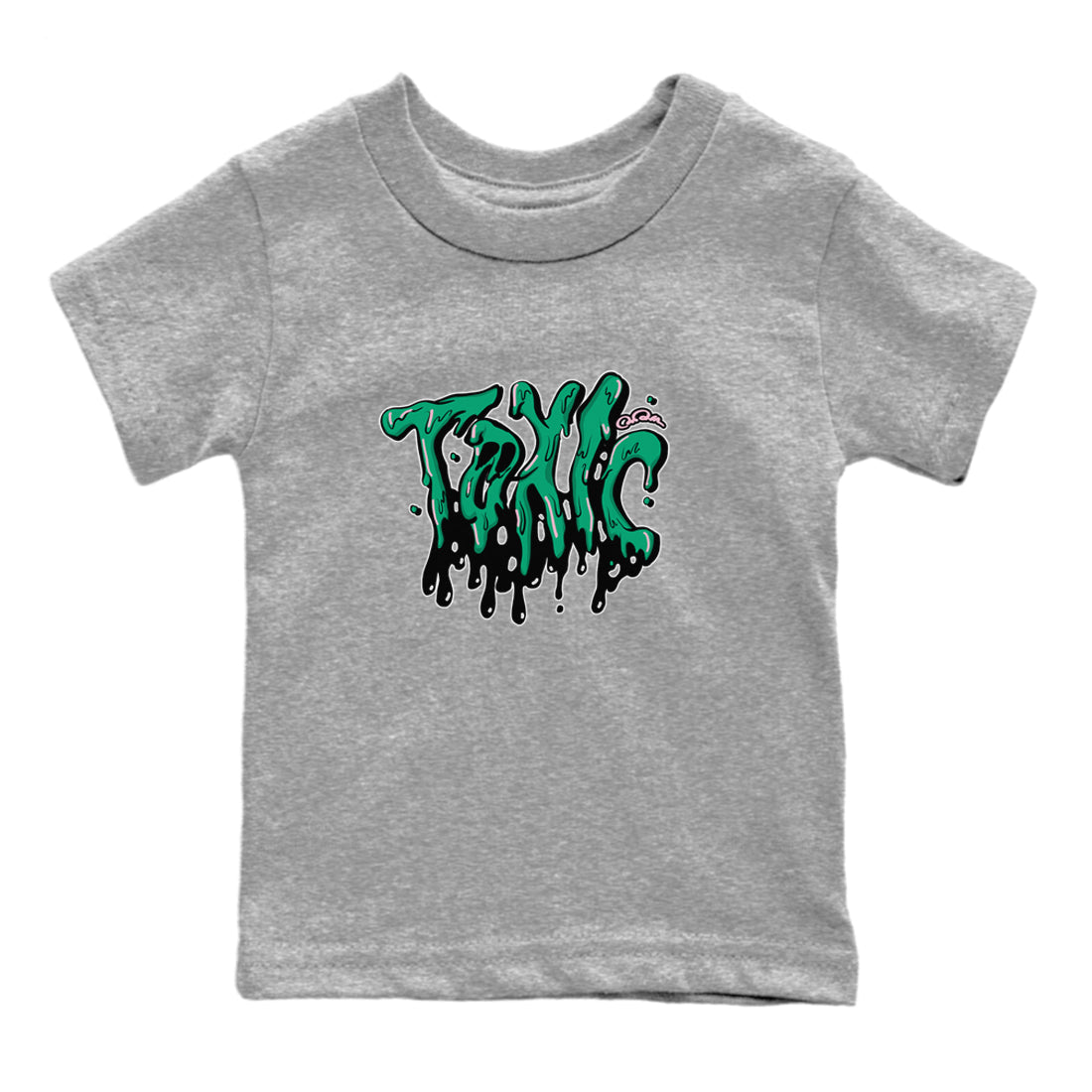 Dunk Low Medium Soft Pink Malachite shirt to match jordans Toxic sneaker tees Dunk Medium Soft Pink Malachite SNRT sneaker release tees baby toddler Heather Grey 2 cotton Shirt
