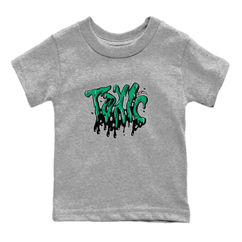 Dunk Low Medium Soft Pink Malachite shirt to match jordans Toxic sneaker tees Dunk Medium Soft Pink Malachite SNRT sneaker release tees baby toddler Heather Grey 2 cotton Shirt