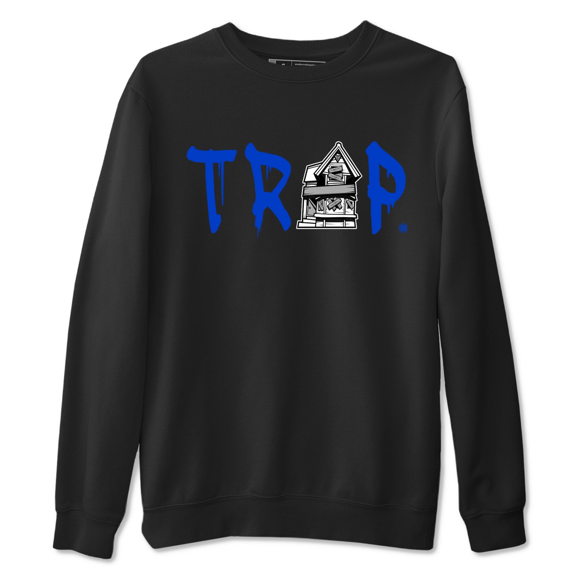 12s Blueberry shirts to match jordans Trap House sneaker match tees Air Jordan 12 White Game Royal match shoes to clothes SNRT Sneaker Tees unisex cotton Black 2 shirts