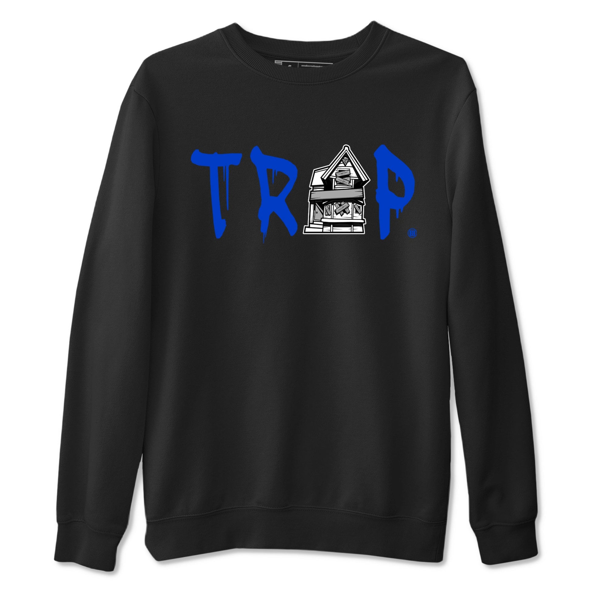 12s Blueberry shirts to match jordans Trap House sneaker match tees Air Jordan 12 White Game Royal match shoes to clothes SNRT Sneaker Tees unisex cotton Black 2 shirts