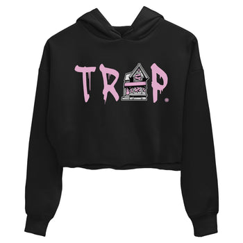 4s Retro Orchid shirts to match jordans Trap House sneaker match tees Air Jordan 4 WMNS Orchid match shoes to clothes SNRT Sneaker Tees unisex cotton Black 2 crop tee
