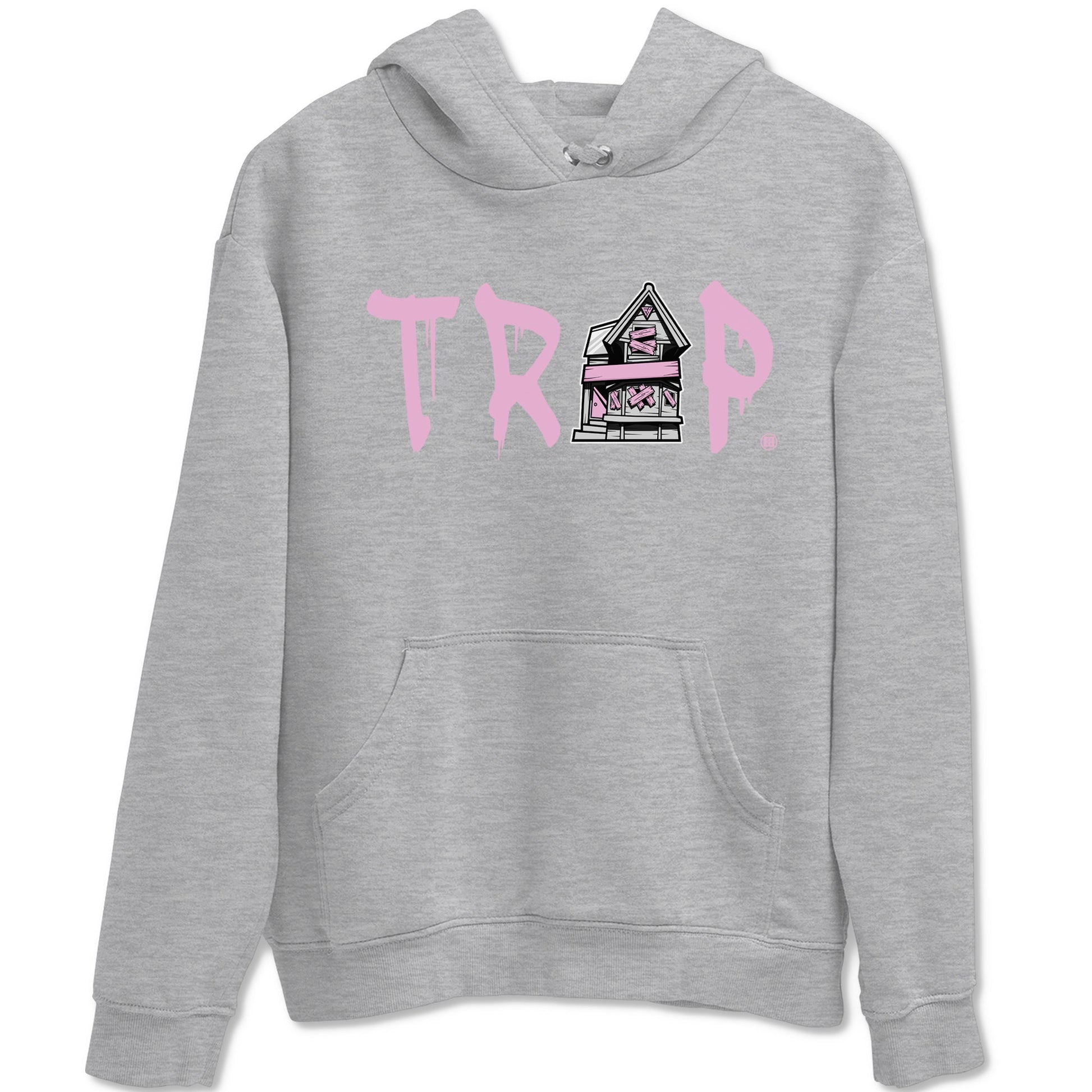 4s Retro Orchid shirts to match jordans Trap House sneaker match tees Air Jordan 4 WMNS Orchid match shoes to clothes SNRT Sneaker Tees unisex cotton Heather Grey 2 shirts