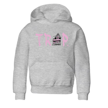 4s Retro Orchid shirts to match jordans Trap House sneaker match tees Air Jordan 4 WMNS Orchid match shoes to clothes SNRT Sneaker Tees Youth Baby Heather Grey 2 tee