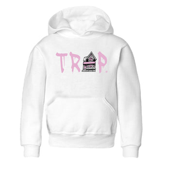 4s Retro Orchid shirts to match jordans Trap House sneaker match tees Air Jordan 4 WMNS Orchid match shoes to clothes SNRT Sneaker Tees Youth Baby White 2 tee
