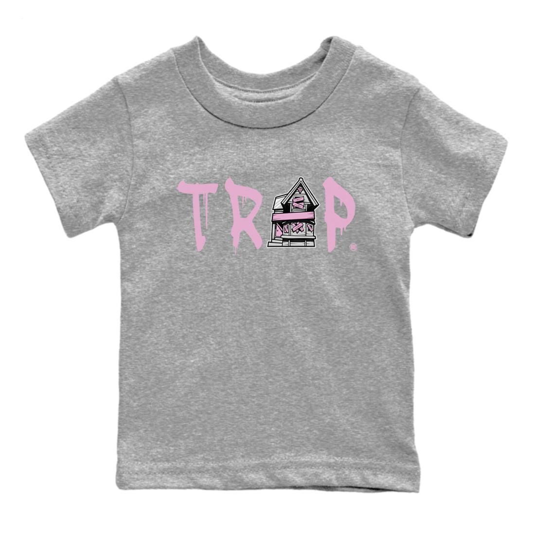 4s Retro Orchid shirts to match jordans Trap House sneaker match tees Air Jordan 4 WMNS Orchid match shoes to clothes SNRT Sneaker Tees Youth Baby Heather Grey 2 tee
