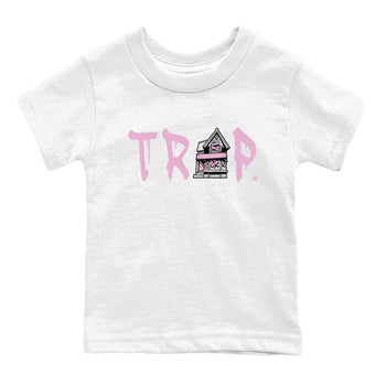 4s Retro Orchid shirts to match jordans Trap House sneaker match tees Air Jordan 4 WMNS Orchid match shoes to clothes SNRT Sneaker Tees Youth Baby White 2 tee