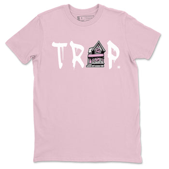 4s Retro Orchid shirts to match jordans Trap House sneaker match tees Air Jordan 4 WMNS Orchid match shoes to clothes SNRT Sneaker Tees unisex cotton Pink 2 shirts