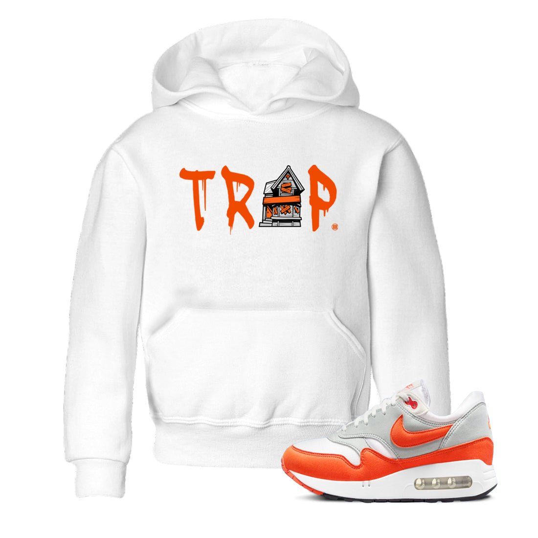 Air Max 1 OG '86 'Summit White and Cosmic Clay shirts to match jordans Trap House sneaker match tees Air Max 1 Cosmic Clay match shoes to clothes SNRT Sneaker Tees Youth Baby White 1 tee