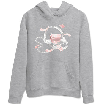11s Legend Pink shirts to match jordans Trap Money sneaker match tees Air Jordan 11 Legend Pink SNRT Sneaker Tees streetwear brand Heather Grey 2 unisex cotton tee