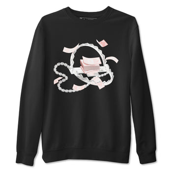 11s Legend Pink shirts to match jordans Trap Money sneaker match tees Air Jordan 11 Legend Pink SNRT Sneaker Tees streetwear brand Black 2 unisex cotton tee