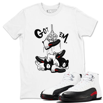 12s Taxi Flip shirt to match jordans Treasure Hunter sneaker tees Air Jordan 12 Taxi Flip SNRT Sneaker Release Tees unisex cotton White 1 crew neck shirt