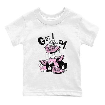 4s Retro Orchid shirts to match jordans Treasure Hunter sneaker match tees Air Jordan 4 WMNS Orchid match shoes to clothes SNRT Sneaker Tees Youth Baby White 2 tee