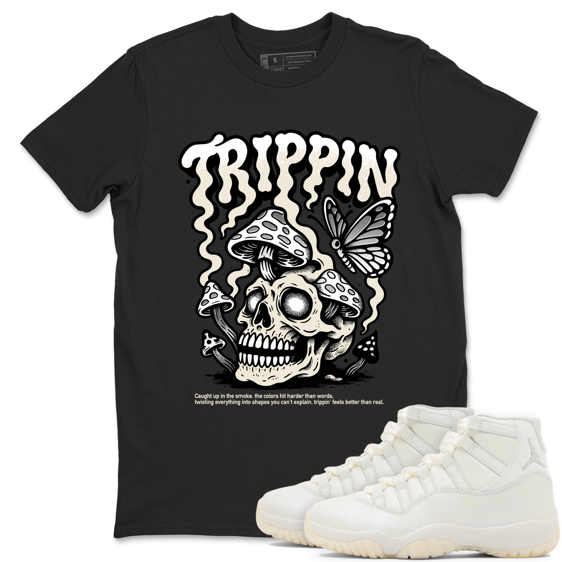 Trippin SNRT Sneaker Tees - Air Jordan 11 Pearl - SNRT Sneaker T-shirts