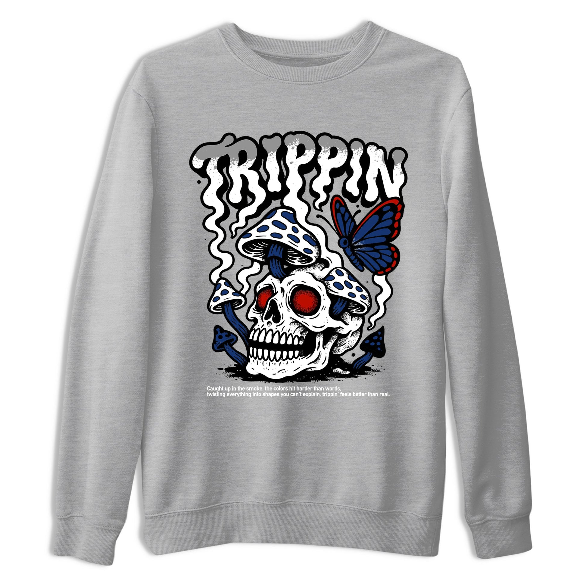 Sneaker match tees – Sneaker Tees To Match Air Jordan 11 Rare Air Shoes – Trippin Tee Heather Grey 2