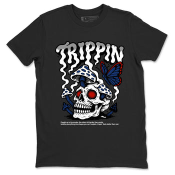 Sneaker match tees – Sneaker Tees To Match Air Jordan 11 Rare Air Shoes – Trippin Tee Black 2